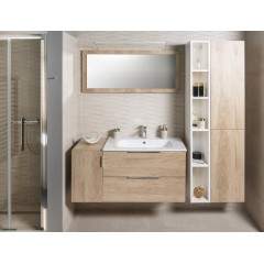 SAPHO - ESPACE otevřená policová skříňka 20x172x32cm, bílá ESC100-3030