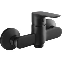 AQUALINE - LOTTA nástěnná dřezová baterie 3/4", bez ramínka, černá mat LT641B