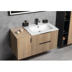 SAPHO - CIRASA STRIP umyvadlová skříňka 69,8x52x46cm, dub Alabama CR701-2322