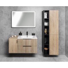 SAPHO - CIRASA STRIP umyvadlová skříňka 69,8x52x46cm, dub Alabama CR701-2322