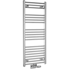 AQUALINE - ALYA otopné těleso rovné 500x1188, středové připojení, chrom LLS302