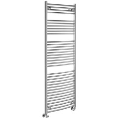 AQUALINE - ALYA otopné těleso oblé 600x1703, chrom LLC205