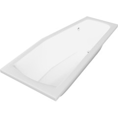 AQUALINE - OPAVA vana 160x70x44cm, pravá, bílá A1671