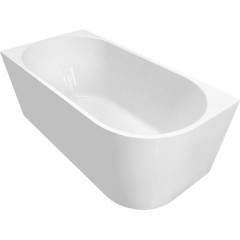 AQUALINE - TIBERA L rohová stojící vana, 140x70cm, bílá E1066