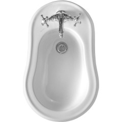KERASAN - RETRO bidet stojící 38,5x60cm, bílá 102001