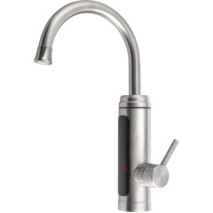 AQUALINE - Elektrická vodovodní baterie s průtokovým ohřívačem vody, 230V, 3kW, nerez RT2009