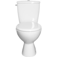 AQUALINE - MIGUEL WC kombi, dvojtlačítko 3/6l, spodní odpad, bílá LC2258