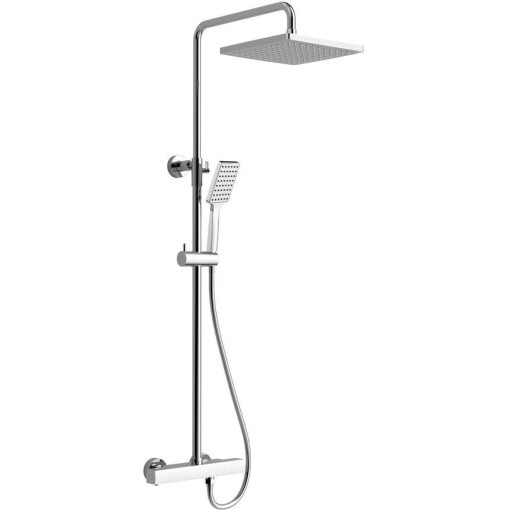 SAPHO - Sprchový sloup s termostatickou baterií, chrom KJ139
