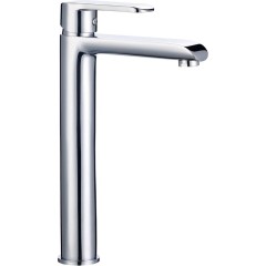 INVENA - Umyvadlová baterie vysoká SIROS CHROM BU-90-W01-A