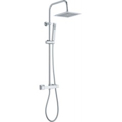 INVENA - Sprchový sloup SVART s termostatickou baterií chrom AU-85-001-X