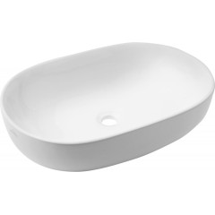 INVENA - Oval umyvadlo na desku 60 cm TEJA CE-09-001-C