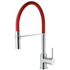 INVENA - Dřezová baterie CHAMELEON, červená BZ-29-L07-C