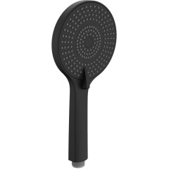 SAPHO - Ruční masážní sprcha, 3 režimy sprchování, silikon trysky, průměr 120, ABS/černá mat SK879B