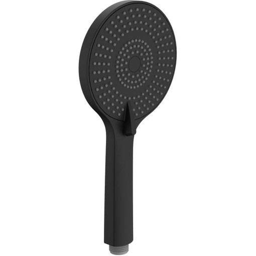 SAPHO - Ruční masážní sprcha, 3 režimy sprchování, silikon trysky, průměr 120, ABS/černá mat SK879B