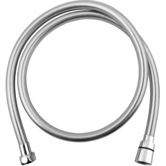 SAPHO - SOFTFLEX plastová sprchová hadice, 100cm, metalická stříbrná/chrom 1208-05