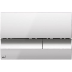 ALCA Sádromodul - předstěnový instalační systém s chromovým tlačítkem M1721 + WC INVENA PAROS  + SEDÁTKO AM101/1120 M1721 RO1