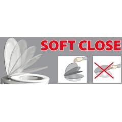 ALCA Sádromodul - předstěnový instalační systém s chromovým tlačítkem M1721 + WC INVENA TINOS  + SEDÁTKO AM101/1120 M1721 NO1