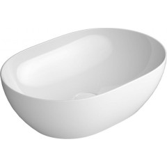 GSI - PURA keramické umyvadlo na desku, 50x35cm, bílá ExtraGlaze 886011