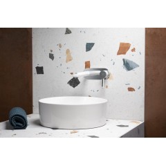 KFA - ANGELIT podomítková umyvadlová baterie, bílá-chrom 4729-810-40