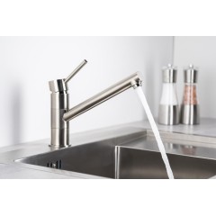 KFA - ANDRA dřezová baterie otočná, INOX 6533-915-22