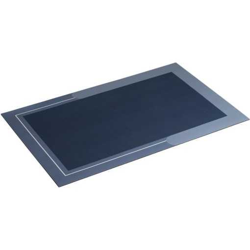 AQUALINE - Koupelnová předložka 50x80cm, absorpční, modrá PCD012
