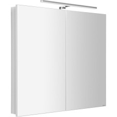 SAPHO - GRETA galerka s LED osvětlením, 81x70x14cm, bílá mat GR080-0031