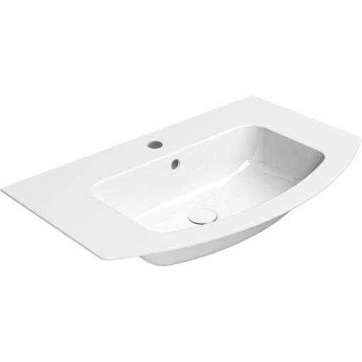 GSI - PURA keramické umyvadlo Slim oblé 82x49cm, bílá ExtraGlaze 8826111