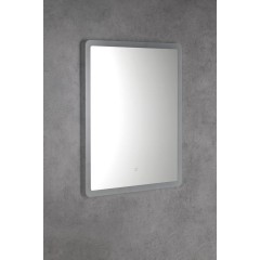 AQUALINE - FAGO zrcadlo s LED osvětlením 60x80cm, dotykový senzor, stmívatelné FA060