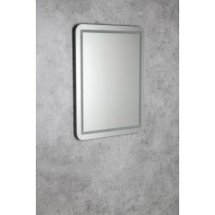 AQUALINE - SALICA zrcadlo s LED osvětlením 60x80cm, dotykový senzor, stmívatelné SC080