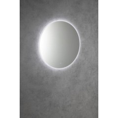 AQUALINE - URSA kulaté zrcadlo s LED osvětlením ø 60cm, dotykový senzor, stmívatelné UR060