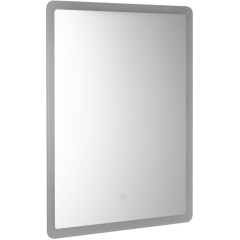 AQUALINE - FAGO zrcadlo s LED osvětlením 60x80cm, dotykový senzor, stmívatelné FA060