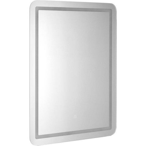 AQUALINE - SALICA zrcadlo s LED osvětlením 60x80cm, dotykový senzor, stmívatelné SC080