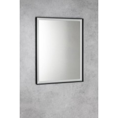 SAPHO - SORT zrcadlo s LED osvětlením 60x80cm, senzor, 2700-6500K, černá mat ST080S