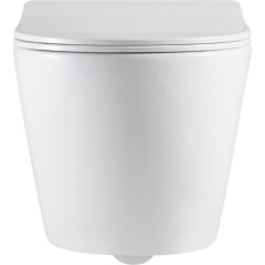 Předstěnový instalační systém s chromovým tlačítkem M1721 + WC INVENA LIMNOS /VÍROVÉ SPLACH/ WITH SOFT, včetně soft/close sedátka AM102/1120 M1721 LI1