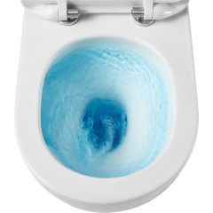 Předstěnový instalační systém bez tlačítka + WC INVENA LIMNOS /VÍROVÉ SPLACH/ WITH SOFT, včetně soft/close sedátka AM102/1120 X LI1