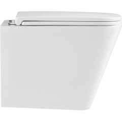 Předstěnový instalační systém bez tlačítka + WC INVENA FLORINA /VÍROVÉ SPLACH/ WITH SOFT, včetně soft/close sedátka AM101/1120 X FL1