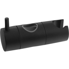 SAPHO - Držák pro sprchovou tyč 23, ABS/černá mat NDKJ639