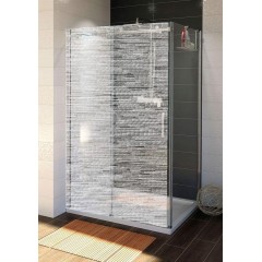 GELCO - DRAGON Boční stěna 800 čiré sklo, GD7280 GD7280