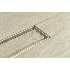 GELCO - MANUS PIASTRA nerezový sprchový kanálek 1250x130x55 GMP88 GMP88