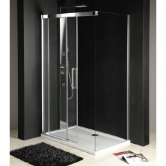 GELCO - FONDURA Boční stěna 900, čiré sklo, GF5090 GF5090