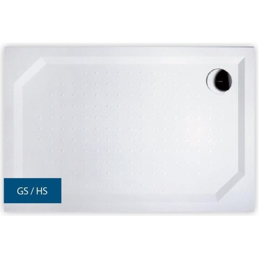 GELCO - Sprchová vanička SARA GS12090 1200x900 profilovaná GS12090