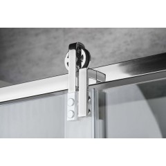 GELCO - VOLCANO CHROM Boční stěna 900, čiré sklo, GV3090 GV3090