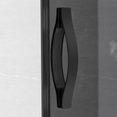 GELCO - SIGMA SIMPLY BLACK Čtvrtkruhový sprchový kout 1200x900 čiré sklo, GS1290B GS1290B