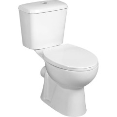 AQUALINE - JOSE WC kombi, dvojtlačítko 3/6l, zadní odpad, bílá PS8812