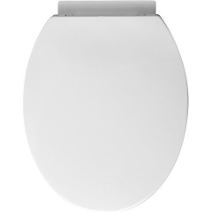 AQUALINE - ESMERALDA WC sedátko, Soft Close, bílá ES8816