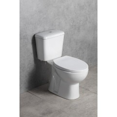 AQUALINE - ESMERALDA WC sedátko, Soft Close, bílá ES8816