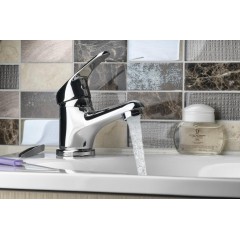 AQUALINE 35 stojánková umyvadlová baterie, ECO kartuše, chrom 52102-01