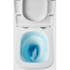 DEANTE Podomítkový rám, pro závěsné WC mísy bez tlačítka + WC INVENA FLORINA /VÍROVÉ SPLACH/ WITH SOFT, včetně soft/close sedátka CST_WC01 X FL1