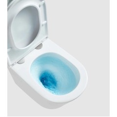 Předstěnový instalační systém s bílým tlačítkem M1710 + WC INVENA LIMNOS /VÍROVÉ SPLACH/ WITH SOFT, včetně soft/close sedátka AM101/1120 M1710 LI1
