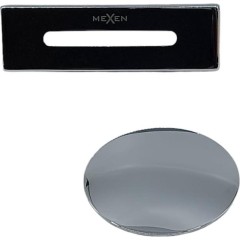 MEXEN - Přepad UNI + zátka pro volně stojící vany chrom - pro vany s označením -SS 5100-01